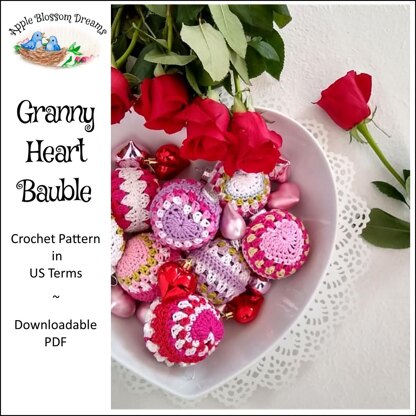 Granny Heart Bauble