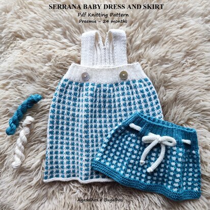 Serrana Baby Dress and Skirt | Preemie - 24 months