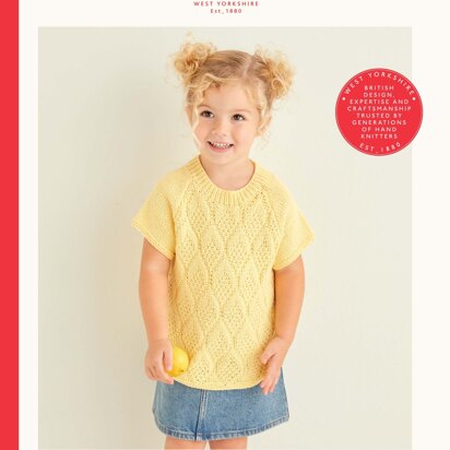 Jumper and Top in Sirdar Snuggly Replay DK - 2564 - Leaflet