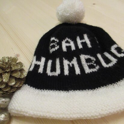 Christmas Adult Bah Humbug Hat