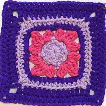 Mary McElroy Afghan Square