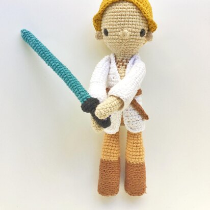 LUKE SKYWALKER STAR WARS - amigurumi pattern