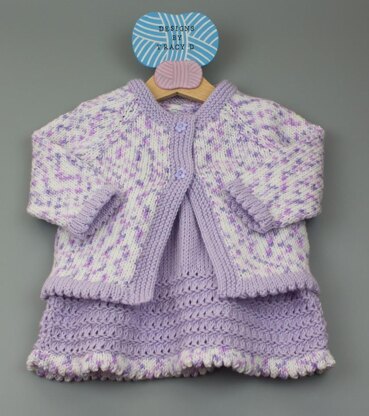 Baby Dress knitting pattern Emily