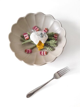 My Crochet Kitchen: Poached Eggs