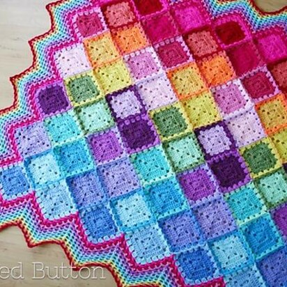 Happy Harlequin Blanket