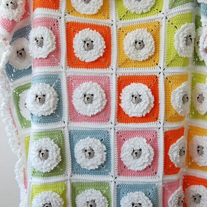 Little Sheep baby blanket