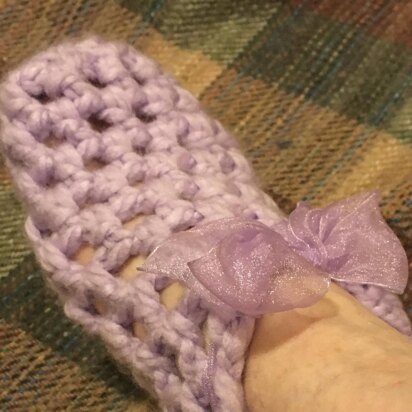 Warm as Toast Crochet Slipper