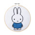Cotton Clara Miffy Blue Top Cross-Stitch Kit Cross Stitch Kit - 15cm