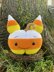 Candy Corn Pumpkin Cat