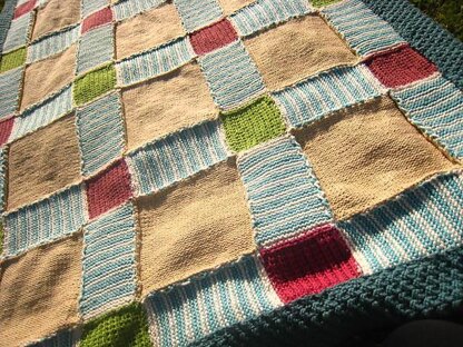 Traditional Patchwork Throw