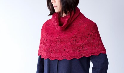 Bryanna cowl capelet