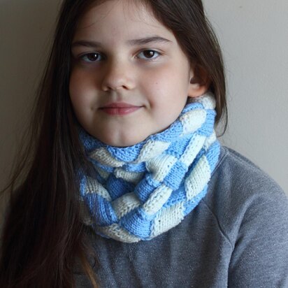 Statement Entrelac Cowl