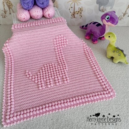 One Little Dinosaur Blanket US