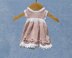 P132 Dolls Dress, Bonnet and Bootees