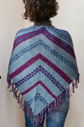 Bubble Dash Shawl