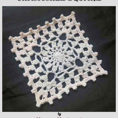 Chamomile Square Crochet Pattern For Home Decor
