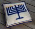 Hanukkah Menorah Pillow