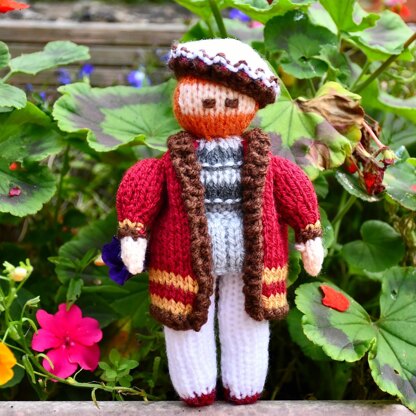 King Henry VIII Doll Knitting Pattern - Toy Knitting Pattern