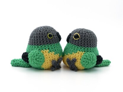 Amigurumi Senegal Parrot