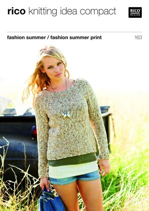 Sweater and Top in Rico Fashion Summer and Fashion Summer Print - 163