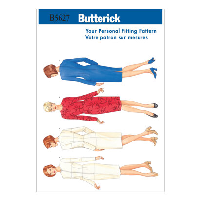 Butterick Misses' Fitting Shell B5627 - Sewing Pattern