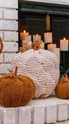 Cinderella's Crochet Pumpkin.