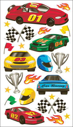 Sticko Stickers - Race Cars
