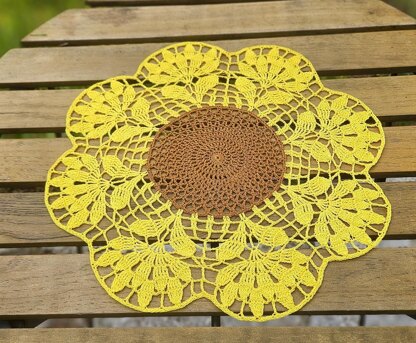 Sunflower Doily