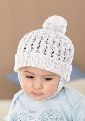 Babies and Children Hats in Sirdar Snuggly Spots DK - 4563 - Downloadable PDF