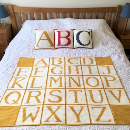 Alphabet Blanket