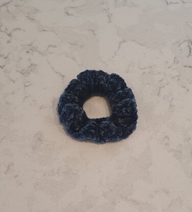 Velvet Scrunchies (Blue)