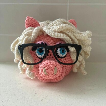 Miss Piggy Glasses Holder