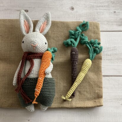 Barnaby the Bunny Rabbit Crochet Amigurumi