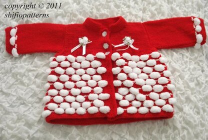 201-Bridget Baby Matinee Knitting Pattern #201