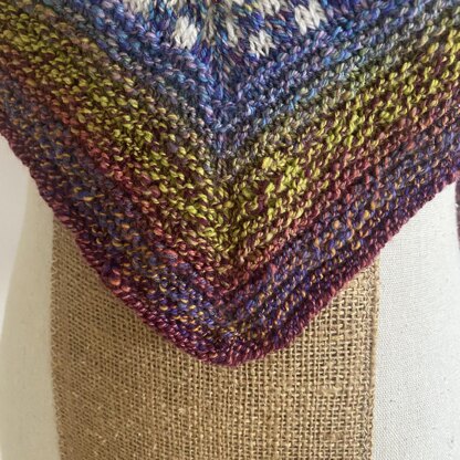 Tiny Checks Shawl