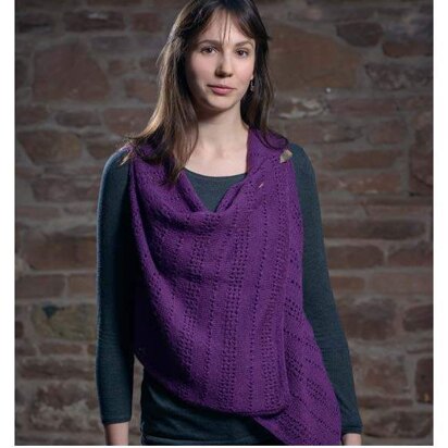 Drape Waistcoat in The Fibre Co. Road to China Lace - Downloadable PDF