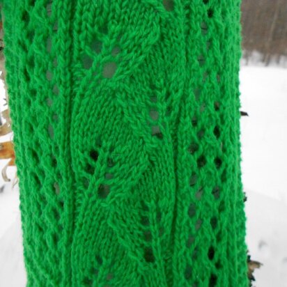 Spring Garland Scarf