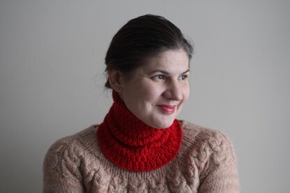 Peregrine Cowl for Worsted yarn