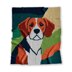 Beagle Hunting Dog C2C Crochet Blanket Pattern