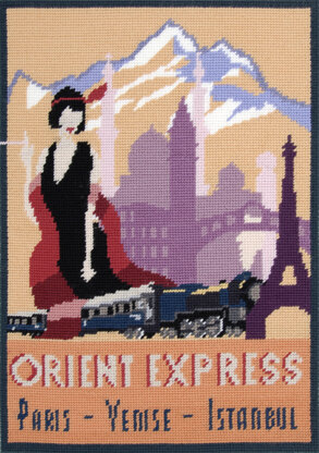 DMC Orient Express Tapestry Canvas - 30 x 42cm