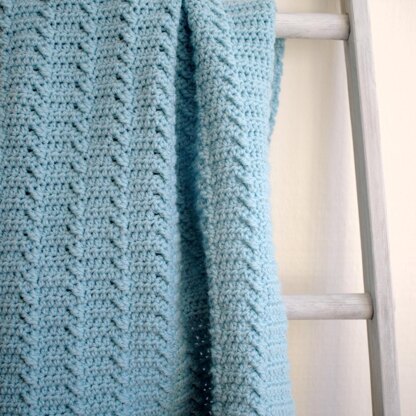 Lakeshore Ripples Baby Blanket