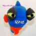 Ludvig the piranha - Magicalknit design