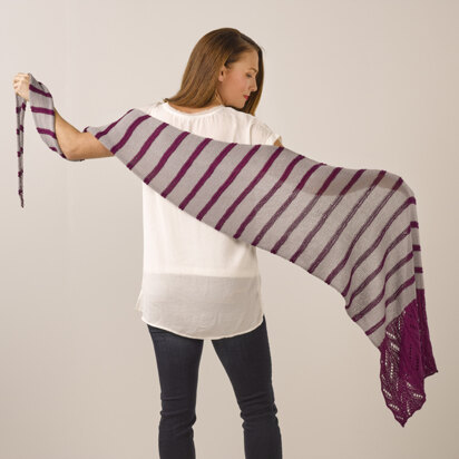 Citrine Shawl in Valley Yarns Huntington - 911 - Downloadable PDF