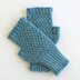 Finely Knit ZigZag Mitts