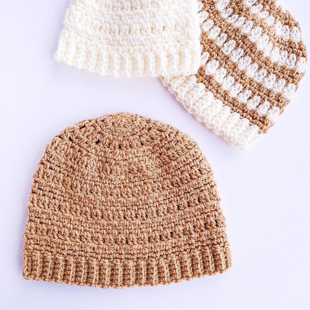 Jasmine Beanie Crochet pattern by Sarah Ruane LoveCrafts