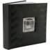 Pioneer 2-Up Embossed Photo Album 4"X6" - Black Chevron