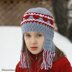 Valentine earflap hat