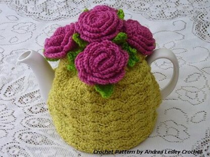 Rose Shell Tea Cosy