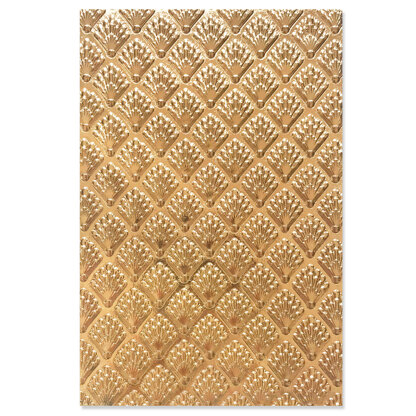 Sizzix 3-D Textured Impressions Embossing Folder - Shells by Jessica Scott