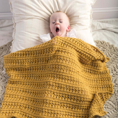 Ivy Blanket in Berroco Comfort - PDF357-1